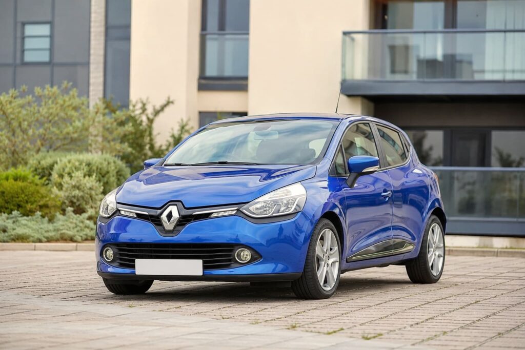La Clio 4 est-elle une bonne première voiture ? renault clio 4 bleue