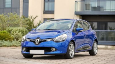 renault clio 4 bleue